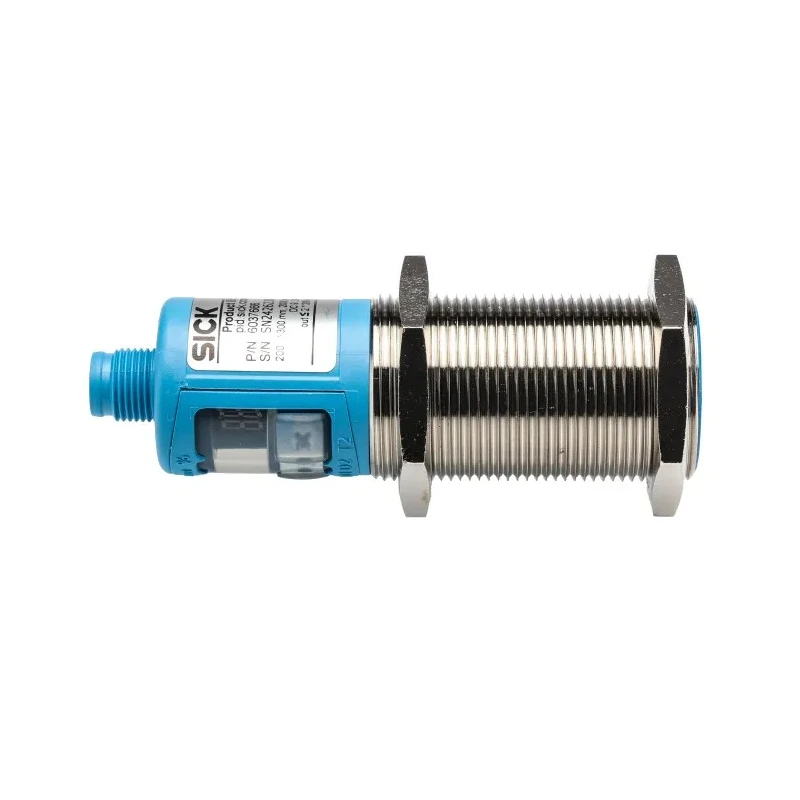 SICK Threaded Barrel Ultrasonic Proximity Sensor M30 x 1.5, 1.3 m Range, 200mA PNP Output, 3V to 30V dc UM30-213112