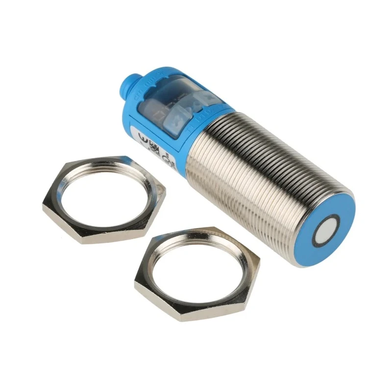 SICK Ultrasonic Threaded Barrel Proximity Sensor M30 x 1.5, 350 mm Detection, 4 to 20 mA Output, 3V - 30 V dc UM30-212113