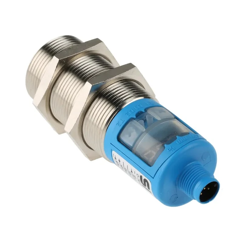 SICK Ultrasonic Threaded Barrel Proximity Sensor M30 x 1.5, 350 mm Detection, 4 to 20 mA Output, 3V - 30 V dc UM30-212113