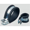 JCS Hi-Torque 32 mm ID Black Rubber Zinc Plated Steel P-Clip PCZR32RS