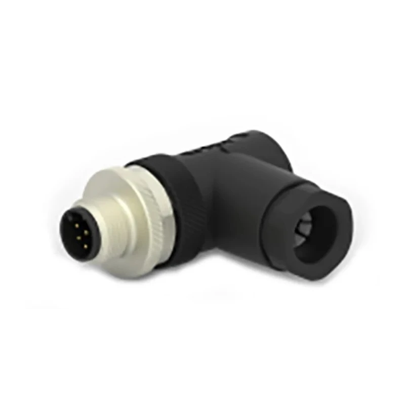 TE Connectivity Circular Connector Cable Mount Socket Male 8 Contacts M12, IP67, 30V, 2A T4113002081-000