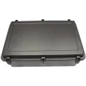 RS PRO Black Black Lid Die Cast Aluminium Shielded Enclosure, IP67, 100 mm x 274 mm x 173 mm IP67