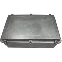 RS PRO Silver Silver Lid Die Cast Aluminium Shielded Enclosure IP67, 100 mm x 274 mm x 173 mm IP67