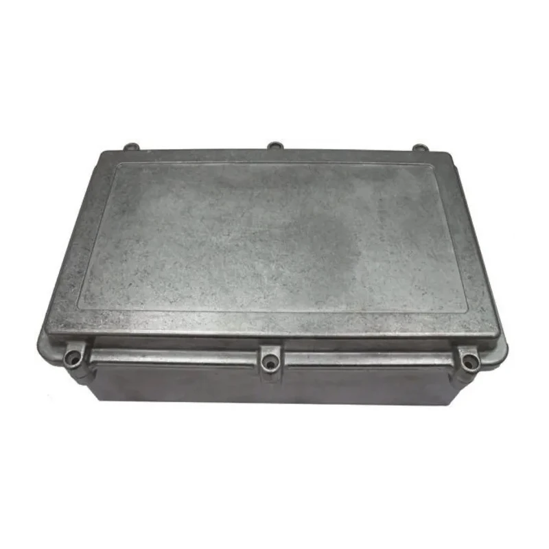 RS PRO Silver Silver Lid Die Cast Aluminium Shielded Enclosure IP67, 100 mm x 274 mm x 173 mm IP67