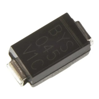 Vishay Schottky Diode 45 V 1.5 A 2-Pin Surface Mount DO-214AC BYS10-45-E3/TR3
