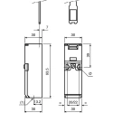 Telemecanique Sensors Safety Interlock Switch, Keyed Actuator Included, Fibreglass Reinforced Nylon, IP67, 240V AC XCSPA593