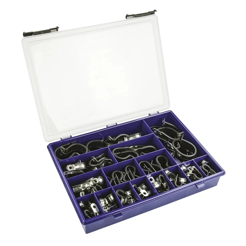 JCS Hi-Torque 104 Piece Stainless Steel P-Clip Kit 5mm to 60mm PCSRAB1