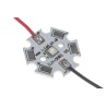 Intelligent LED Solutions LED Array 1-LEDs Blue LED 1A Radiant Flux 610mW 20mm Diameter IHH-OM01-DEBL-SC221-WIR200.