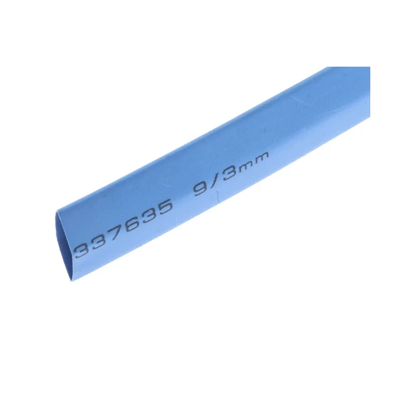 RS PRO Heat Shrink Tubing Blue 9 mm Sleeve Diameter 5 m Length 3:1 Shrink Ratio 700-4494