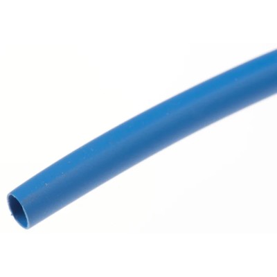 RS PRO Heat Shrink Tubing Blue 3 mm Sleeve Diameter 10 m Length 3:1 Shrink Ratio Polyolefin Flame Retardant 700-4497