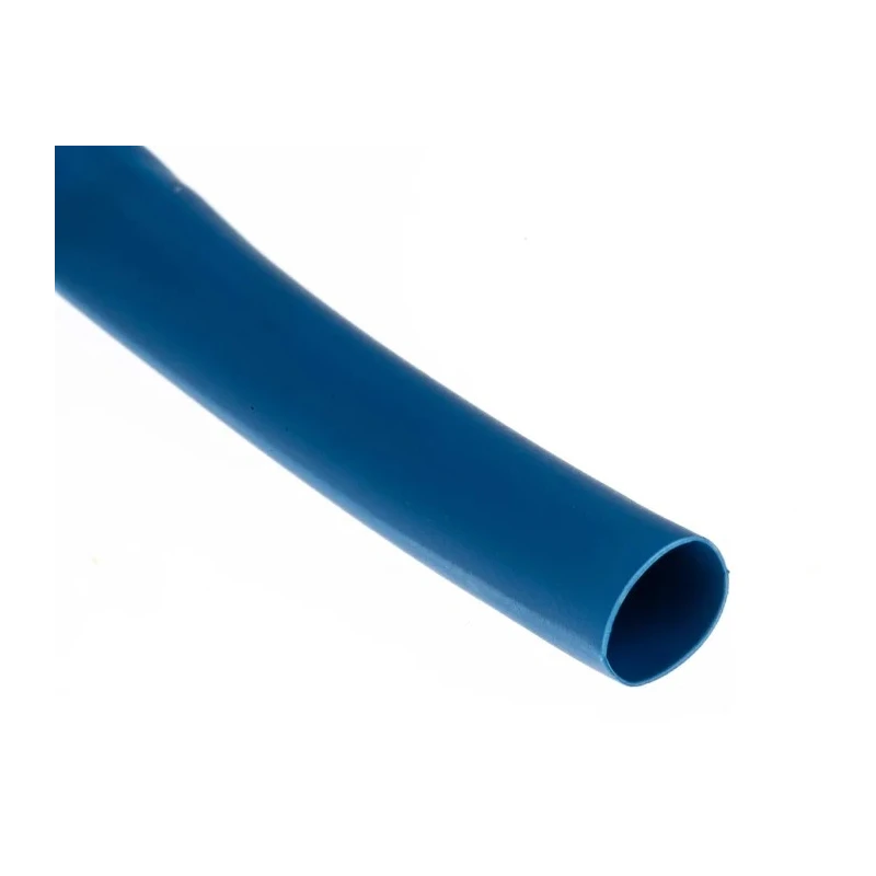 RS PRO Flexible Polyolefin Heat Shrink Tubing Blue 6 mm Sleeve Diameter 7 m Length 3:1 Ratio 700-4490