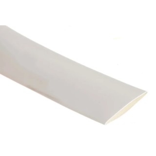 RS PRO Flexible Polyolefin Heat Shrink Tubing White 18 mm Sleeve Diameter x 3m Length 3:1 Ratio 700-4567