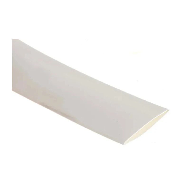 RS PRO Flexible Polyolefin Heat Shrink Tubing White 18 mm Sleeve Diameter x 3m Length 3:1 Ratio 700-4567
