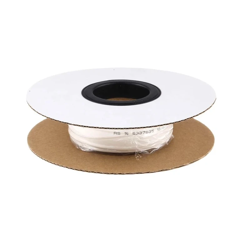 RS PRO Flexible Polyolefin Heat Shrink Tubing White 18 mm Sleeve Diameter x 3m Length 3:1 Ratio 700-4567