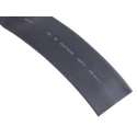 RS PRO Heat Shrink Tubing Black Polyolefin Flame Retardant 25.4 mm Sleeve Dia 3m Length 2:1 Ratio 700-4668
