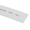 RS PRO Heat Shrink Tubing 19 mm Sleeve Diameter x 5m Length White Polyolefin Flame Retardant 2:1 Ratio 700-4787