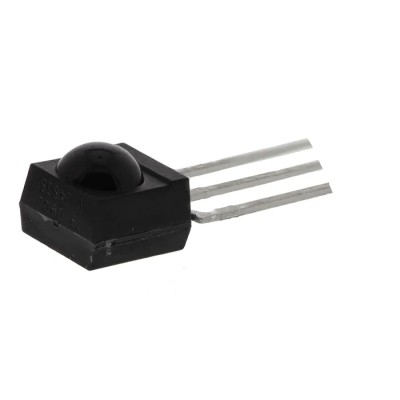 Vishay 38 kHz IR Receiver Through Hole Package ±45 ° Angle 45 m Range 2.5V-5.5V TSOP34838