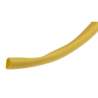 RS PRO Heat Shrink Tubing Yellow 1.6 mm Sleeve Diameter 10 m Length 2:1 Ratio 700-4706