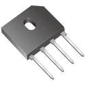 Vishay Bridge Rectifier Single Phase 600 V Peak Reverse Voltage 175 A Surge Current 4-Pin Through Hole GBU6J-E3/51