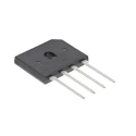 Vishay Bridge Rectifier, 200 V Peak Reverse Repetitive Voltage, 150 A Peak Non-Repetitive Forward Surge Current GBU4D-E3/45