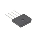 Vishay Bridge Rectifier, 200 V Peak Reverse Repetitive Voltage, 150 A Peak Non-Repetitive Forward Surge Current GBU4D-E3/45
