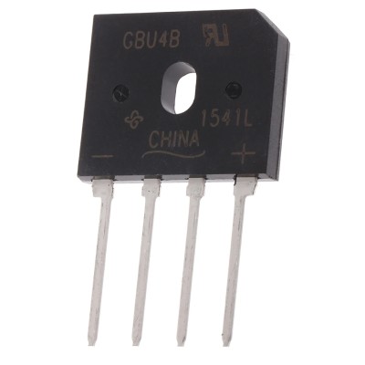 Vishay Bridge Rectifier 100 V 150 A 4-Pin Single GBU4B-E3/51