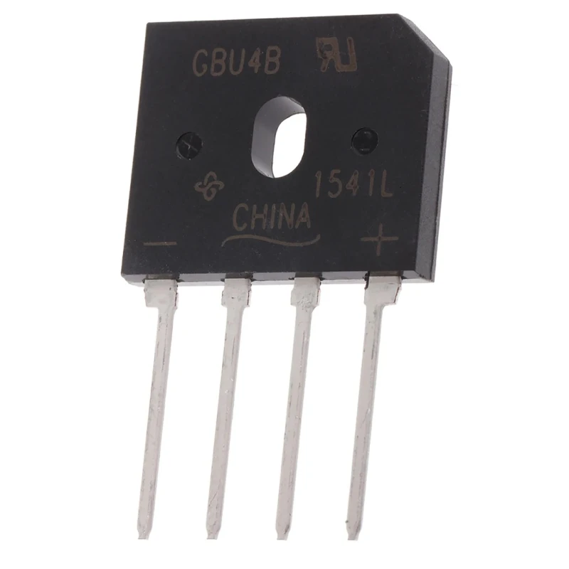 Vishay Bridge Rectifier 100 V 150 A 4-Pin Single GBU4B-E3/51
