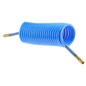 RS PRO 6 m Blue Polyamide Recoil Hose, Maximum Operating Pressure 18 bar, Temperature Range -10°C to 80°C 700-5721