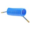 RS PRO 6 m Blue Polyamide Recoil Hose, Maximum Operating Pressure 18 bar, Temperature Range -10°C to 80°C 700-5721