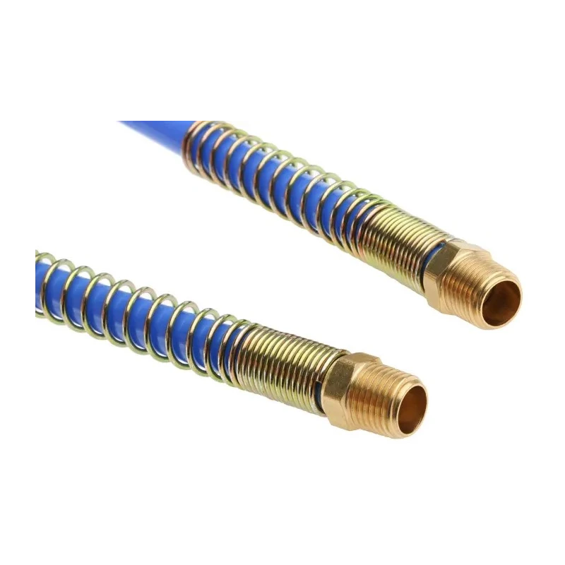RS PRO 6 m Blue Polyamide Recoil Hose, Maximum Operating Pressure 18 bar, Temperature Range -10°C to 80°C 700-5721