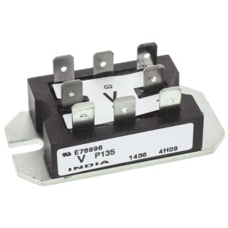 Vishay Thyristor Module 1200 V 380 A Surge Current Screw Mount VS-P135