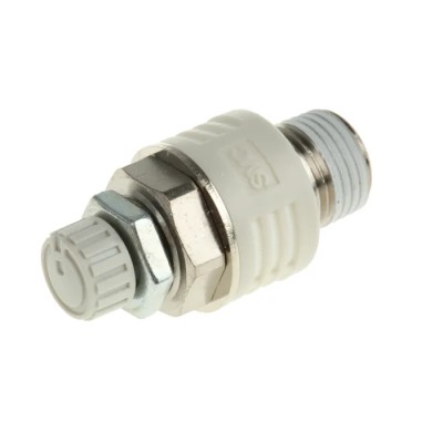SMC Brass Pneumatic Silencer 1.5 MPa Threaded Connection 1/8 in R ASN2 