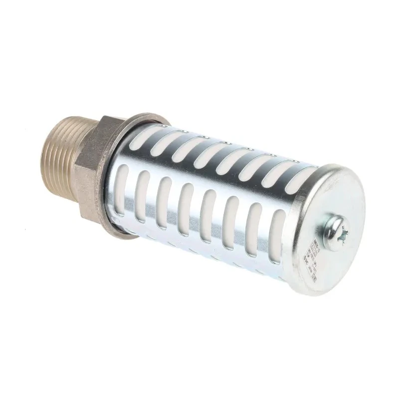 SMC Polyethylene Pneumatic Silencer 1 MPa Maximum Pressure, 30dB Noise Reduction, R (PT) 1 in Threaded Male AN600-10