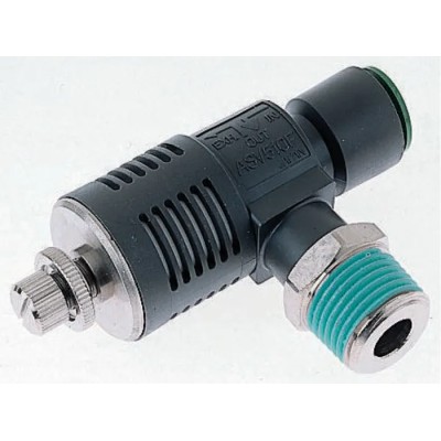 SMC Quick Exhaust Valve 1 Mpa Male A Threaded R 3/8 in ASV410F-03-08S