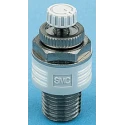 SMC Brass Pneumatic Silencer Threaded Connection Size 3/8 in R 1.5 MPa Operating Pressure ASN2 