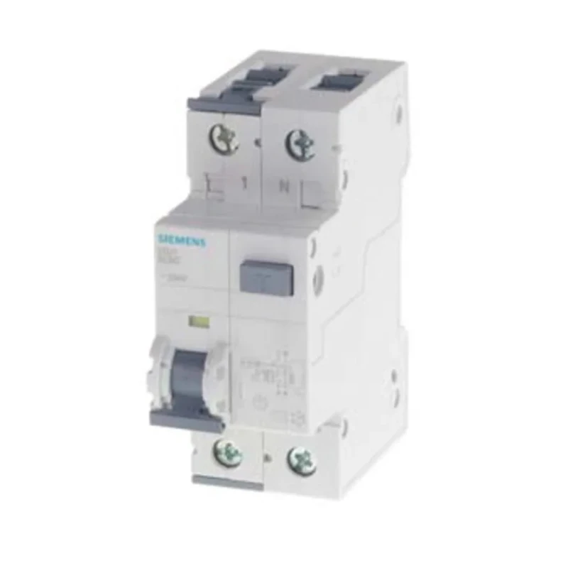 Siemens Residual Current Circuit Breaker with Overload Protection 20A, 2-Pole, 30 mA Trip Sensitivity 5SU1354-7KK20