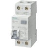 Siemens Residual Current Circuit Breaker with Overload Protection, 16A Current Rating, 1-Pole, 30 mA Trip 5SU1356-6KK16
