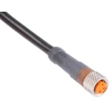 SMC Auto Switch Female 3 Way M8 Straight Connector Unterminated Cable 5m D-SAC50