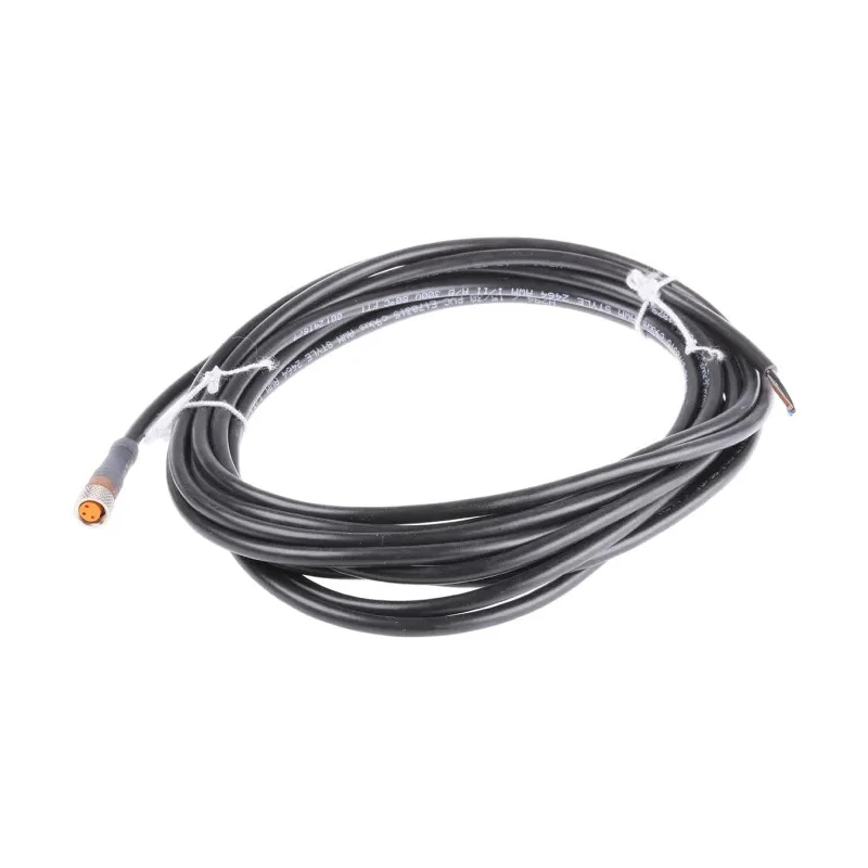 SMC Auto Switch Female 3 Way M8 Straight Connector Unterminated Cable 5m D-SAC50