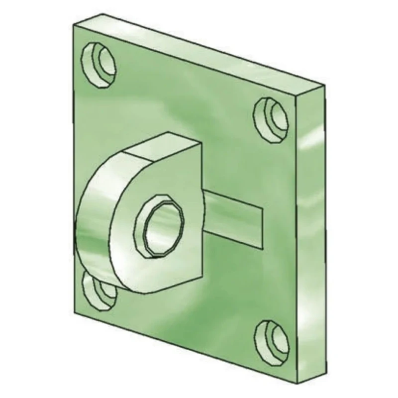 SMC Single Rear Clevis Mounting Bracket for 32 mm Bore Size CS5032
