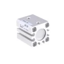 SMC Pneumatic Compact Cylinder 16mm Bore, 10 mm Stroke, Aluminium Alloy Body, Double Acting CDQSB16-10D
