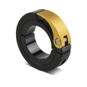 Ruland Shaft Collar One Piece Quick Clamp Aluminium, Bore Diameter 12 mm, Outside Diameter 38 mm, Width 10 mm MQCL-12-A