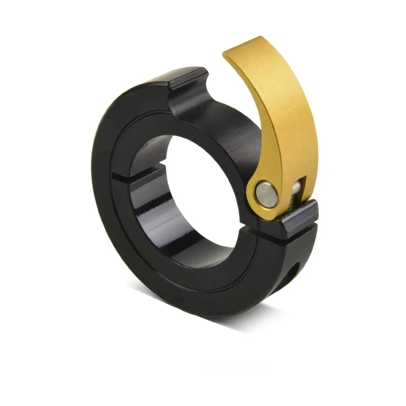 Ruland Aluminium One Piece Quick Clamp Shaft Collar, Bore Diameter 10 mm, Outside Diameter 38 mm, Width 10 mm MQCL-10-A