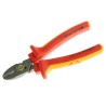 CK VDE/1000V Approved Semi-Flush ESD Safe Cable Cutter, 9mm Jaw Width, 160mm Length, Insulated Handle 431009