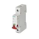 Siemens 1-Pole DIN Rail Isolator Switch 100A 400V AC Red Handle 5TL1191-1