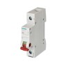 Siemens 1-Pole DIN Rail Isolator Switch 100A 400V AC Red Handle 5TL1191-1