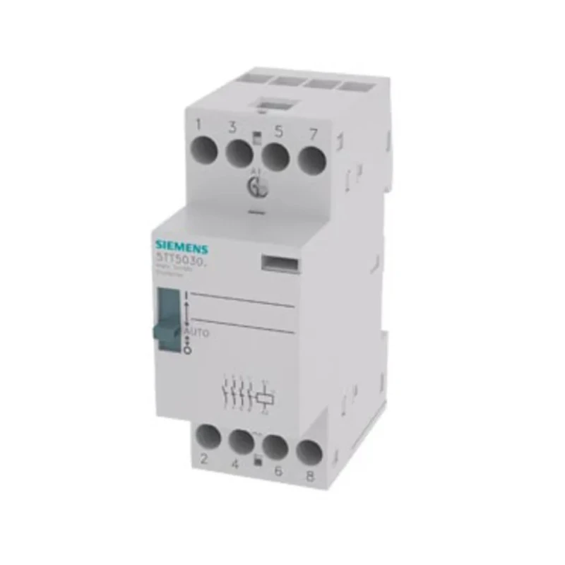 Siemens 4-Pole Motor Control Contactor, 220V ac/dc Coil, 25A, 2.6W 230V, 4 NO, 400V ac 5TT5030-6