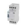 Siemens 4-Pole Motor Control Contactor, 220V ac/dc Coil, 25A, 2.6W 230V, 4 NO, 400V ac 5TT5030-6