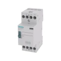 Siemens 4-Pole Motor Control Contactor 24V AC/DC Coil, 25 A, 2.6 W Power, 230V Control Circuit, 5TT5030-8