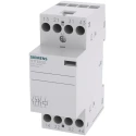 Siemens Contactor 24V AC/DC Coil, 4-Pole, 24 A Contact Current, 2.6 W Power Rating, 230V Control Circuit, 2 NO/2 5TT5032-2